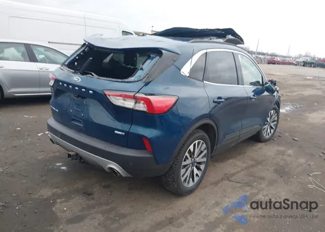 2020 Ford Escape Titanium z USA, uszkodzony, nr VIN 1FMCU9J98LUC00068